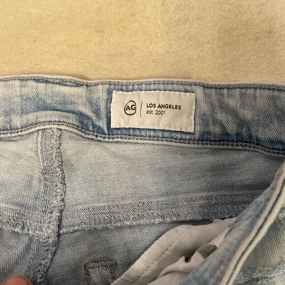 Adriano Goldschmied AG light wash raw hem jeans - Picture 3 of 7